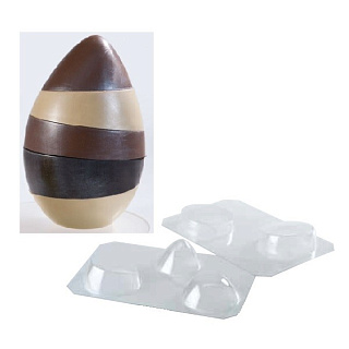 картинка Набор форм для отливки шоколадных фигурок - "Яйцо" (20-U1011) 