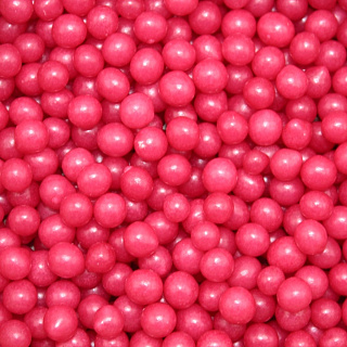 картинка Сахарные бусинки - Красные блестящие, 6мм. 1кг. (AI 27993) 