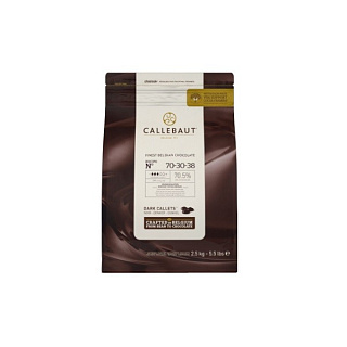 картинка Шоколад Callebaut Select - Темный горький 70,5%, 200гр. 