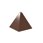 картинка Поликарбонатная форма "Chocolate World" - Пирамида гладкая треугольная 
