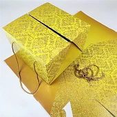 картинка Упаковка для торта - "Золото", 25*25*18см. 
