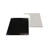 картинка Прямоугольная подложка, черная/белая, 30*40см., 2.5мм., 1шт. 