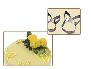 Набор металлических вырубок с ручкой - "Заяц", 2шт. (CUT70 LM2) 