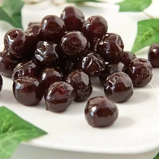 картинка Вишня/черешня черная "Амарена" без сиропа, 14-16мм, 10кг. 