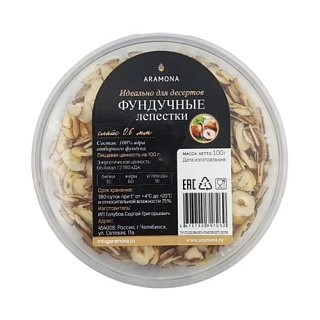 картинка Фундучные лепестки "Aramona", 100гр. 