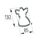 картинка Металлическая вырубка - "Ангел" (CUT ANGEL1) 