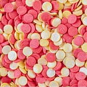 картинка Посыпки - "Конфетти красно-золотое", 0.75кг. 