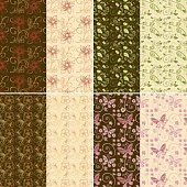 картинка Переводные листы для шоколада, 30*40см. - "Цветочное ассорти", 24шт. (81496*R) 