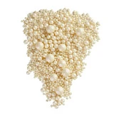 картинка Драже ''Жемчуг серебро'', микс, 75гр. 