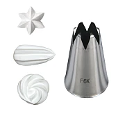 Насадка №F6K (BS0F6K) - "Шестиконечная звезда", 18мм.