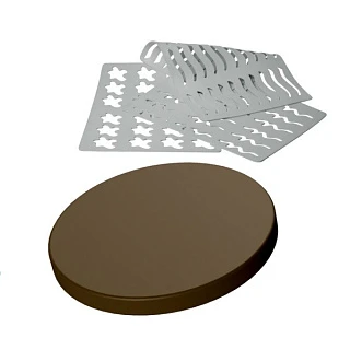 Трафарет для шоколада - "Круг" (CHABLON 18) 