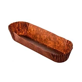 Капсулы бумажные овальные коричневые (40г/м2), 35*136*h27мм. 1000шт.