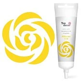 Краситель пищевой гелевый "Top decor", жёлтый, 100гр. 