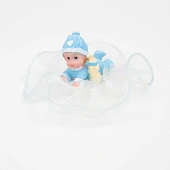 картинка Фигурка для торта - "Новорожденный", голубая (26110*C/p) 