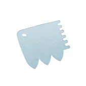 Пластмассовый скребок - Расческа, 145*150мм. (RTRA 3) 