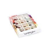 картинка Коробка для 12-ти конфет "Зонтики", 19*15*3,6см. 