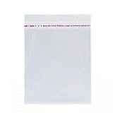 картинка Пакет прозрачный с клейкой лентой 12*16см., 25мкм., 10шт. 