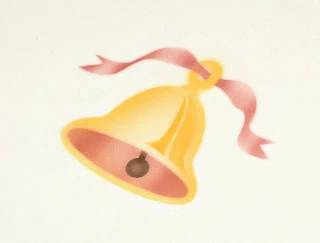 Трафарет для аэрографа - "Колокольчик" (40-WM009) 