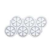 картинка Силиконовая форма - "Долька-апельсин" 