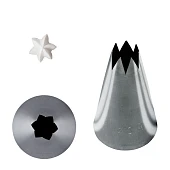 Насадка №S/S7 (BS107) - "Открытая звезда", 7мм.