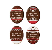 картинка Формы с переводным рисунком - "Христос Воскресе", 144 ячейки 