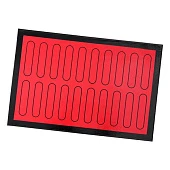 Коврик силиконовый армированный для выпечки "Эклеры", 60*40см. 