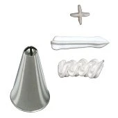 Насадка №54 (BX0034) - "Закрытая четырехконечная звезда", 6,1*0,9мм.