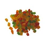 картинка Цукаты разноцветные сухие 82Bx, папайя, 5*5мм., 20кг. 