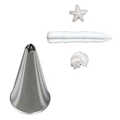 Насадка №24 (BX0031) - "Закрытая пятиконечная звезда", 4,9*1,3мм.