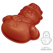 картинка Форма для выпечки HappyFlex - "Снеговик" (HF 01310) 