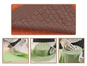 Рельефный силиконовый коврик - "Кирпичная стена", 60*40см. (40-W128) 