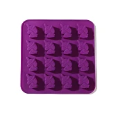 картинка Форма для льда и кондитерских украшений "Единорог",  8*18*1см., 16 ячеек 