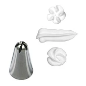 Насадка №191 (BX0048) - "Цветок с пятью лепестками" 10*6.5*1мм.