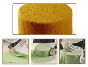 Рельефный силиконовый коврик - "Happy Birthday", 60*40см. (40-W145) 