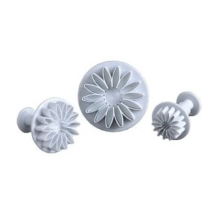 Набор плунжеров кондитерских "Герберы", 3 шт. 