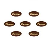 картинка Украшение из темной глазури "Наполеон", 900шт. 