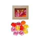 картинка Вафельные цветы "Розы малые", микс, 10шт. 