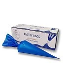 Мешки кондитерские одноразовые, синие, 75мкм., 40см., 100шт. 