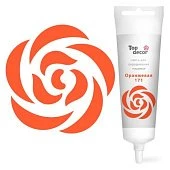 Краситель пищевой гелевый "Top decor", оранжевый, 100гр. 