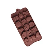 картинка Силиконовая форма для леденцов и шоколада - Счастье есть 