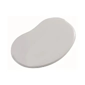 Пластмассовый твердый скребок - Овальный, 140*90мм. 