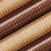 картинка Переводные листы для шоколада - "Кожа крокодила", 12шт, бронза 
