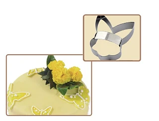 Металлическая вырубка с ручкой - "Заяц" (CUT70 LM1) 