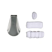 Насадка №893 (BXD105) - "Ленточная звезда", 10*2мм.