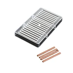 картинка Форма для шоколада "Сигаро", 20*12*2,5см., 18 ячеек 