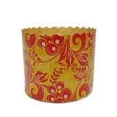 Бумажная куличная форма - "Рябина", 70/60мм. 100гр. 5шт.