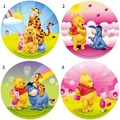 картинка Вафельная пластина - "Винни Пух", 21см. (72142/p) 