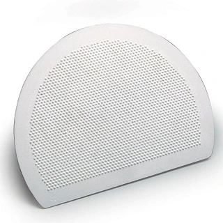 Пластмассовый твердый скребок - С ребристой поверхностью, 195*150мм. (RTS 1) 