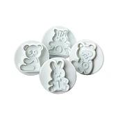 Плунжеры "Мягкая игрушка",  набор 4шт. 