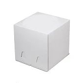 картинка Упаковка для торта, белая, 24*24*h26см. 